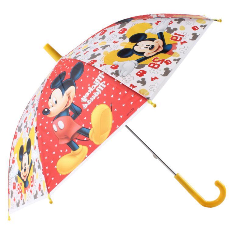 Guarda Chuva Sombrinha Infantil Disney Mickey Amarelo